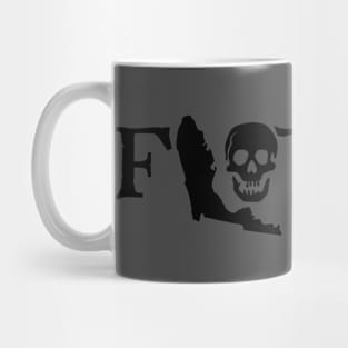 Florida Skull State Mug